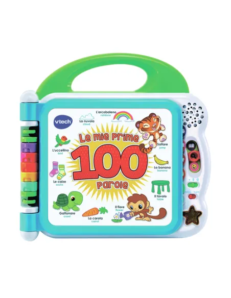 VTech Baby Il mio primo libro illustrato bilingue - Le mie prime 100 parole