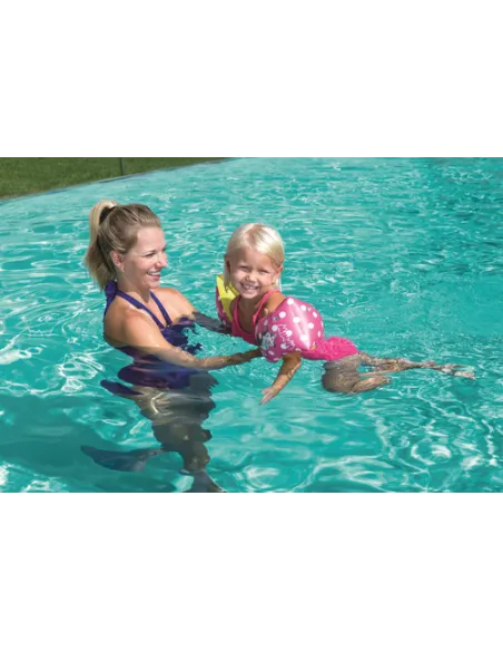 Bestway 91038 galleggiante da piscina e da spiaggia Multicolore Fantasia Vinile Braccioli da nuoto