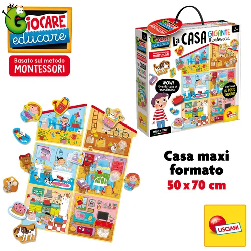 Lisciani Montessori La Mia Casa Gigante