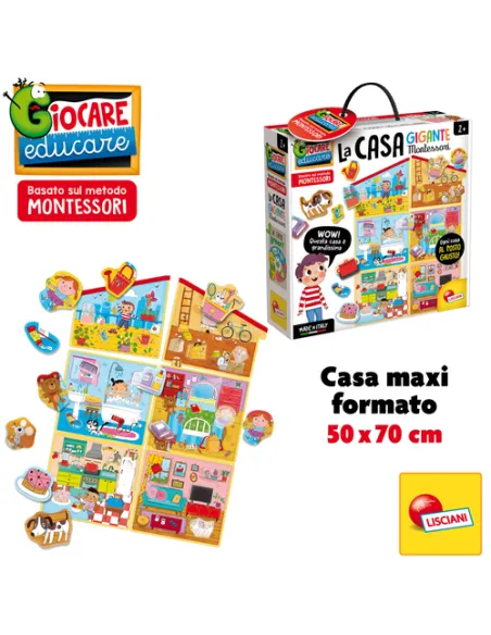 Lisciani Montessori La Mia Casa Gigante