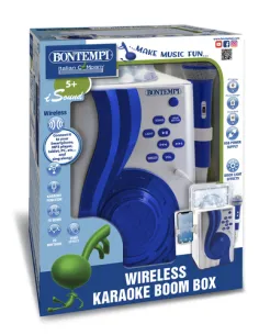 Bontempi Karaoke Wireless Boom Box with disco light effects 2