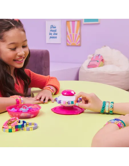 Cool Maker , Macchina Crea Braccialetti, con 170 Perline alla Moda e 20 Elastici, Crea fino a 10 Braccialetti. Giochi per Bambin