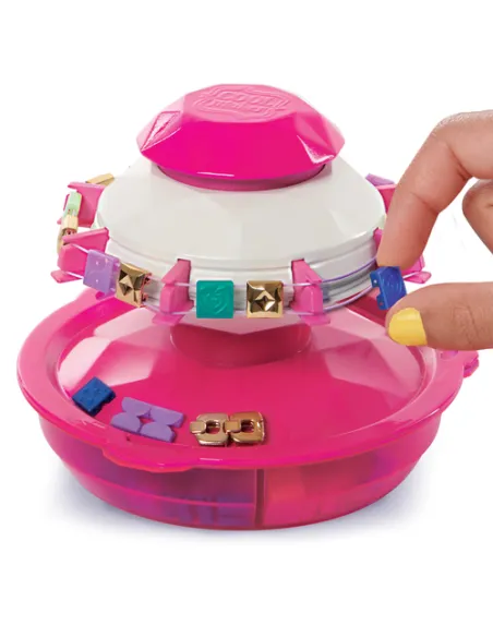 Cool Maker , Macchina Crea Braccialetti, con 170 Perline alla Moda e 20 Elastici, Crea fino a 10 Braccialetti. Giochi per Bambin