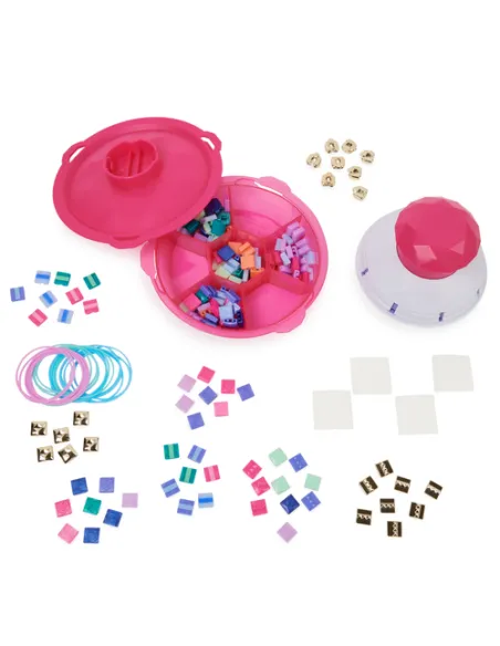 Cool Maker , Macchina Crea Braccialetti, con 170 Perline alla Moda e 20 Elastici, Crea fino a 10 Braccialetti. Giochi per Bambin