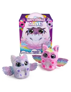 Hatchimals Alive, Uovo Mystery Hatch Pufficorn, Peluche...