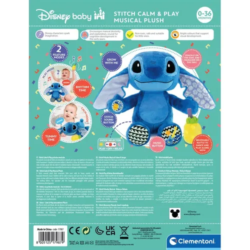 Clementoni Disney Baby Stitch Calm & Play...