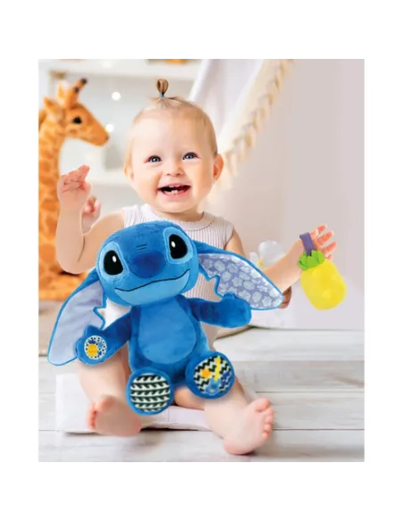 Clementoni Disney Baby Stitch Calm & Play Musical Plush