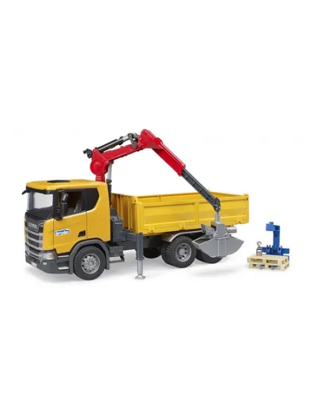 CAMION RIBALTABILE Con GRU+PALLET SCANIA SUPER 560R (3551)