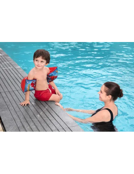 Bestway 98001 galleggiante da piscina e da spiaggia Multicolore Fantasia Vinile Braccioli da nuoto