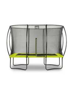 EXIT Silhouette trampoline 214x305cm - green Esterno...