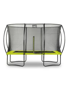 EXIT Silhouette trampoline 244x366cm - green Esterno...