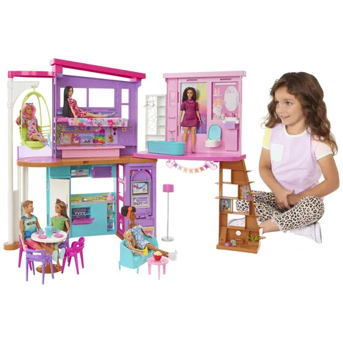 Barbie Casa di Malibu (106 cm) playset casa...
