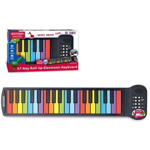 PIANO ROLL UP 37 TASTI NOTE COLORATE (54 3720)