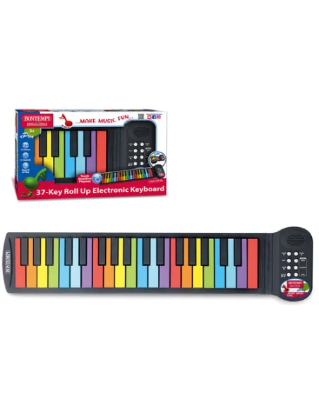 PIANO ROLL UP 37 TASTI NOTE COLORATE (54 3720)