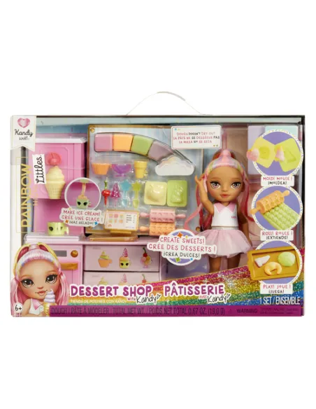 Rainbow High Little Dessert Shop with Kandy Playset