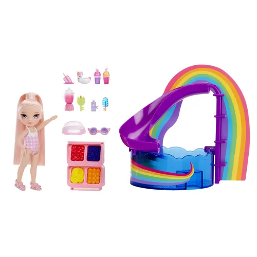 Rainbow High Little Pool Day with Blush Playset