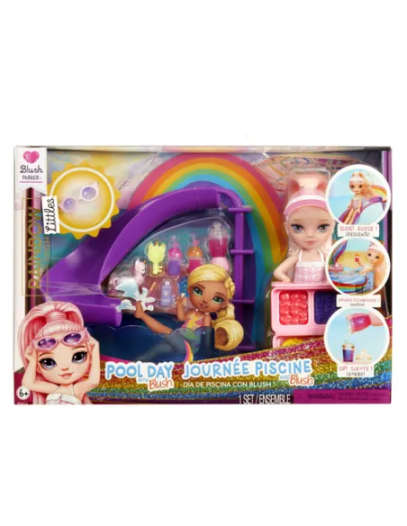 Rainbow High Little Pool Day with Blush Playset