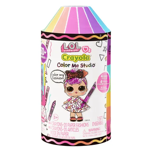 LOL SURPRISE LOVES CRAYOLA COLOR ME STUDIO...