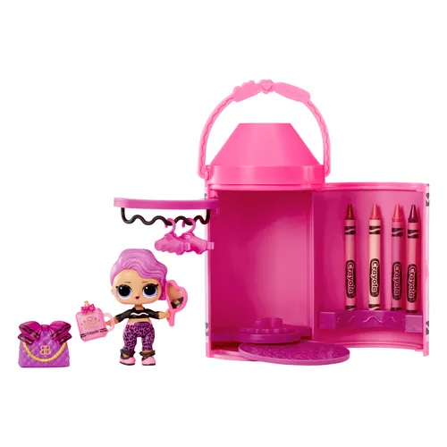 LOL SURPRISE LOVES CRAYOLA COLOR ME STUDIO...