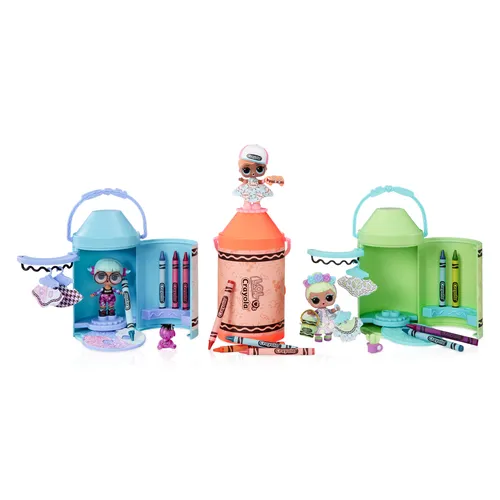 LOL SURPRISE LOVES CRAYOLA COLOR ME STUDIO...