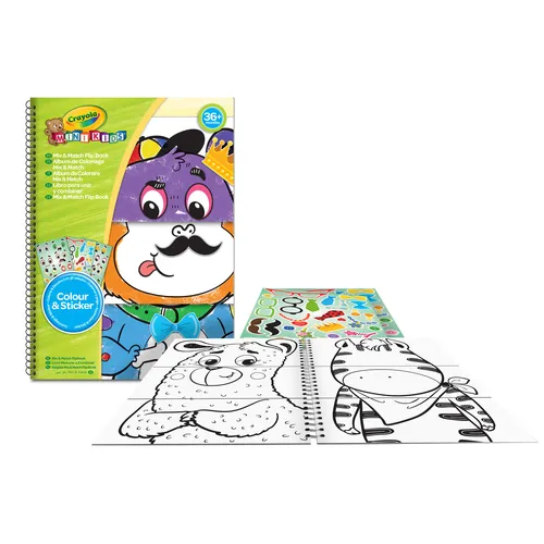 CRAYOLA ALBUM COLORING MINI KIDS (81-1527)