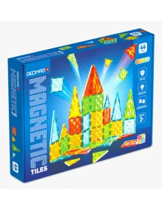Geomag Magnetic Tiles Gems 44 Set da costruzione