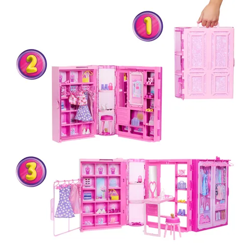 Barbie Armadio Dei Sogni Di Playset Giocattolo...