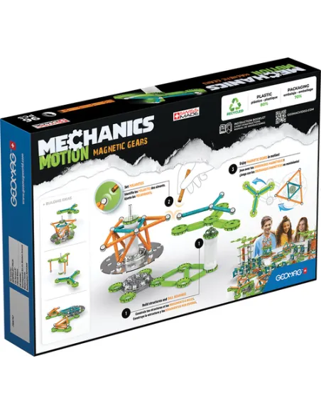 Geomag Mechanics Motion RE 2Magnetic Gears Giocattolo con magnete al neodimio