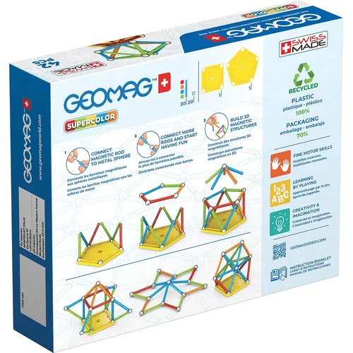 Geomag Super Color Recycled Giocattolo con...