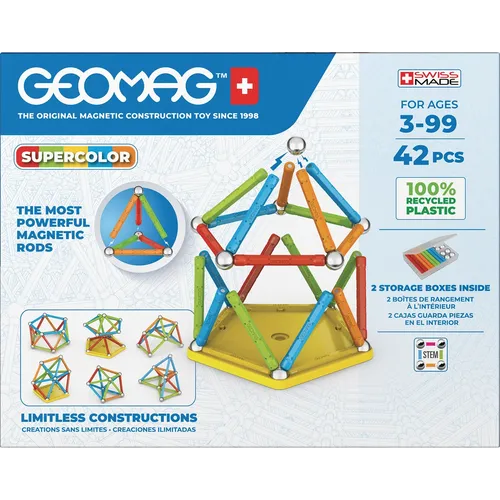 Geomag Super Color Recycled Giocattolo con...