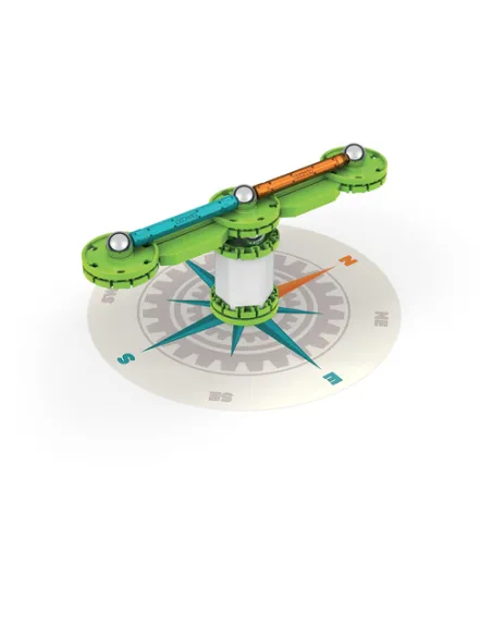 Geomag Mechanics Motion RE Compass Giocattolo con magnete al neodimio