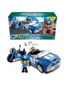 Pinypon Action Veicoli della Polizia con Poliziotto