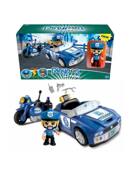 PINYPON ACTION Con VEICOLO POLIZIA (PNC02000)