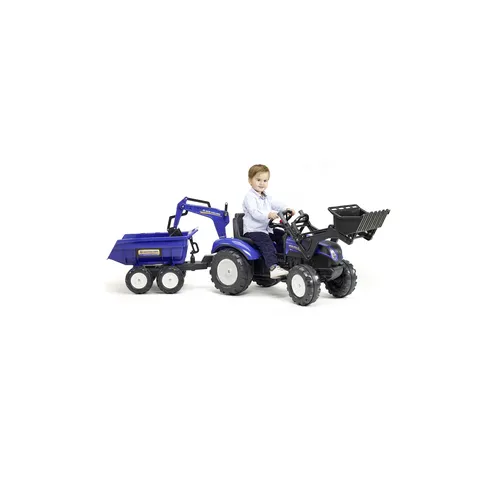 RETROESCAVATORE NEW HOLLAND+RIMORCHIO (3090W)