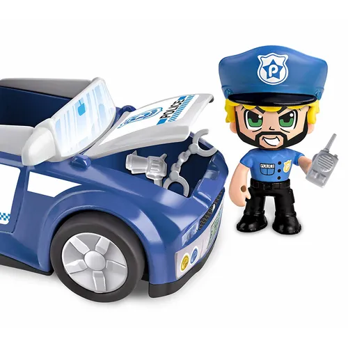 PINYPON ACTION Con VEICOLO POLIZIA (PNC02000)