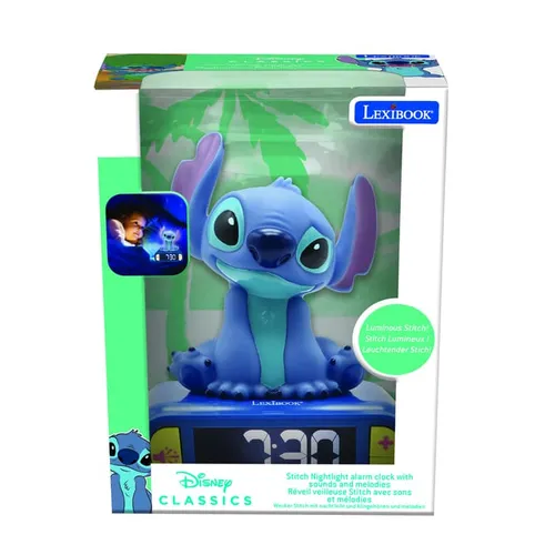 Lexibook Stitch Sveglia digitale Blu