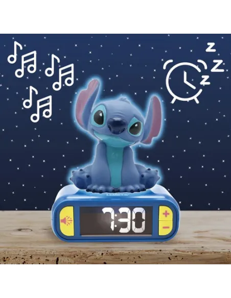 Lexibook Stitch Sveglia digitale Blu