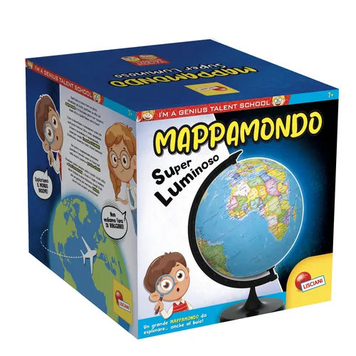 Lisciani I’m A Genius Mappamondo Super Luminoso...