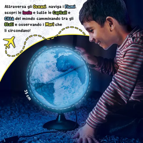 Lisciani I’m A Genius Mappamondo Super Luminoso...