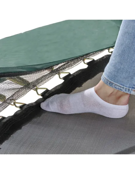 EXIT 08.65.84.20 trampolino da cortile e per attività ricreative Esterno Rettangolare Molla elicoidale Trampolino interrato