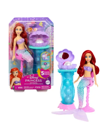DISNEY PRINCESS ARIEL CON SPECCHIERA MAGICA (JBF86)