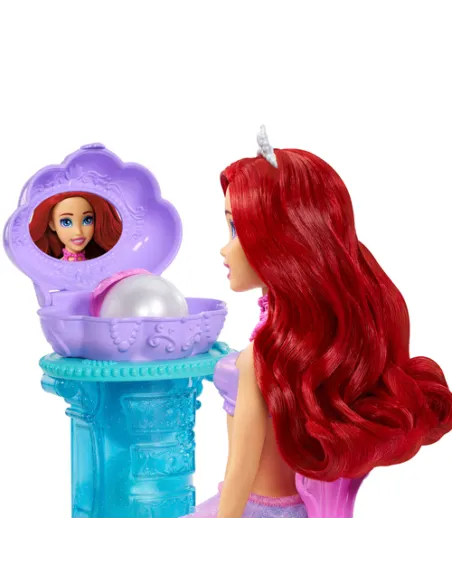 DISNEY PRINCESS ARIEL CON SPECCHIERA MAGICA (JBF86)