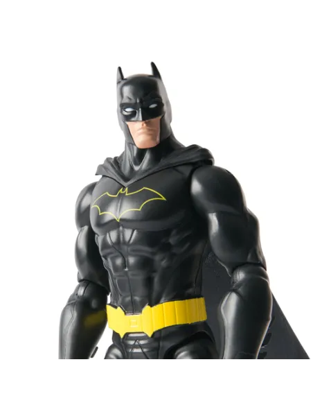 DC Comics , Batcycle stealth radiocomandato di Batman con action figure di Batman da 30 cm, giocattoli dei supereroi per bambini