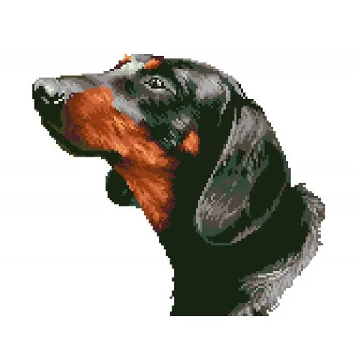 Diamond Dotz Noble Dachsie