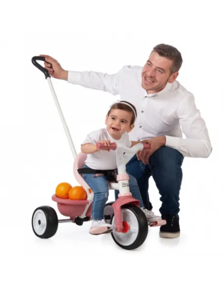 TRICICLO BE MOVE ROSA RUOTE SILENZIOSE (7600740332)