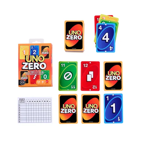 Games UNO Zero Carta da gioco Sostituzione