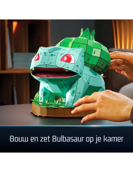 4D Build , Pokémon Bulbasaur, Kit di Modellismo 3D, Puzzle per Adulti, 195 pezzi, dai 12 Anni in su