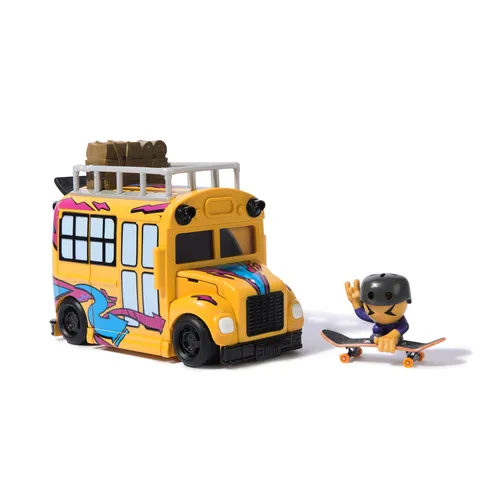 Tech Deck Sk8 Crew, autobus e contenitore...