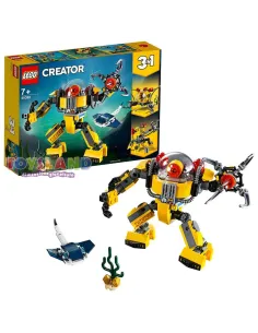 LEGO CREATOR 3 IN 1 ROBOT SOTTOMARINO (31090)