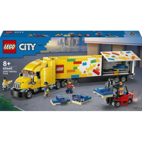 LEGO City 60440 Camion per le Consegne Giallo,...